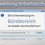 Unterweisung Arbeitssicherheit Vorlage Luxus Unterweisung Arbeitssicherheit Bürobereich Know now Vorlagen
