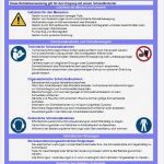 Unterweisung Gefahrstoffe Vorlage Süß Muster Betriebsanweisung Schweißroboter