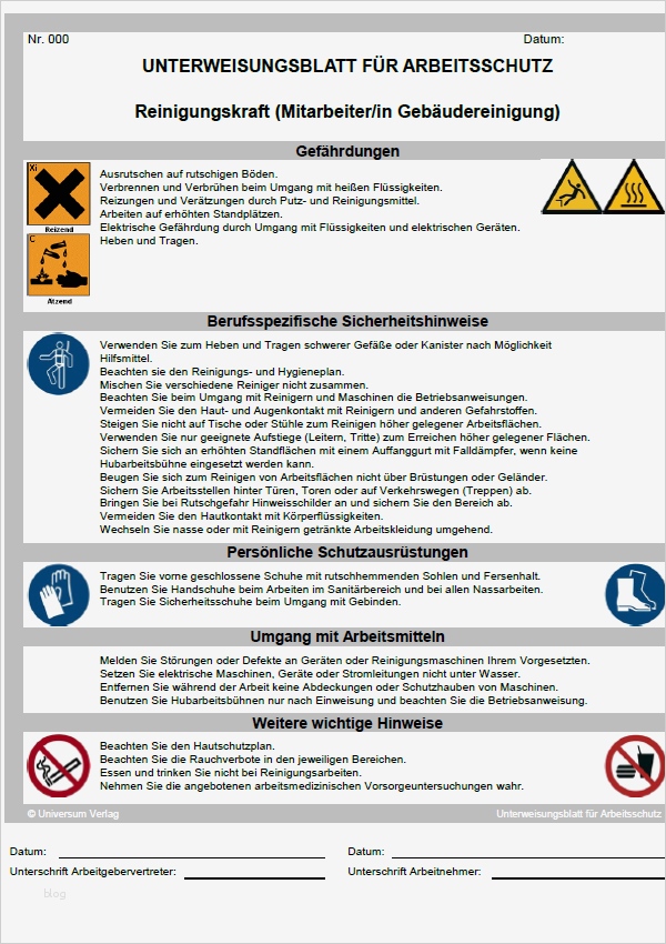 Vertrag Vorlage digitaldrucke Unterweisung