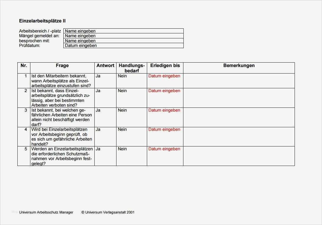 Unterweisung Staplerfahrer Vorlage Genial Unterweisung Büroarbeitsplätze sofort Download
