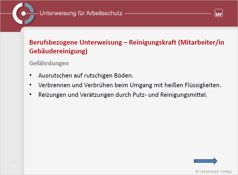 Unterweisung Vorlage Genial Unterweisung Reinigungskraft sofort Download