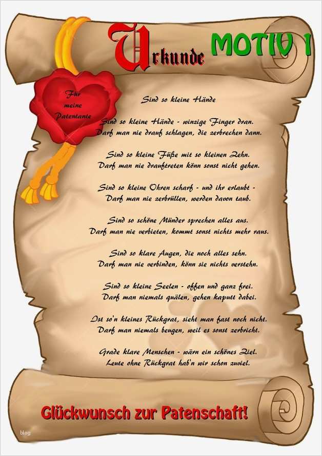 Urkunde Patenschaft Vorlage Erstaunlich Weiteres Urkunde Zur Patenschaft Ein Designerstück Von