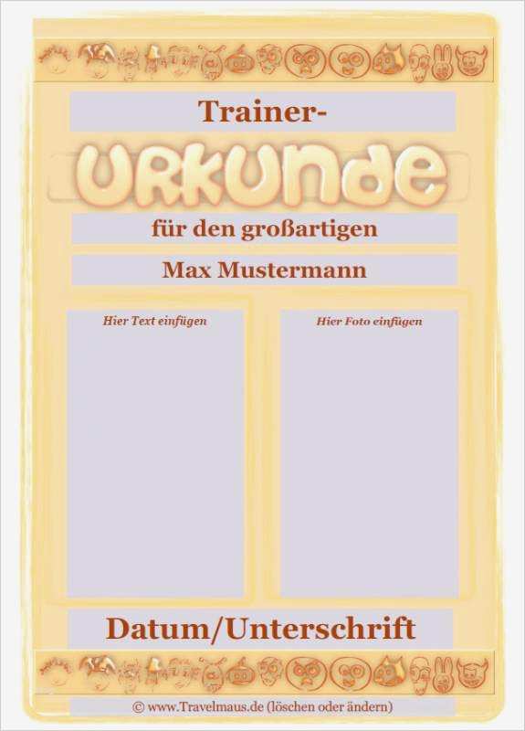 Urkunde Vorlage Download Erstaunlich Urkunden Vorlagen Download