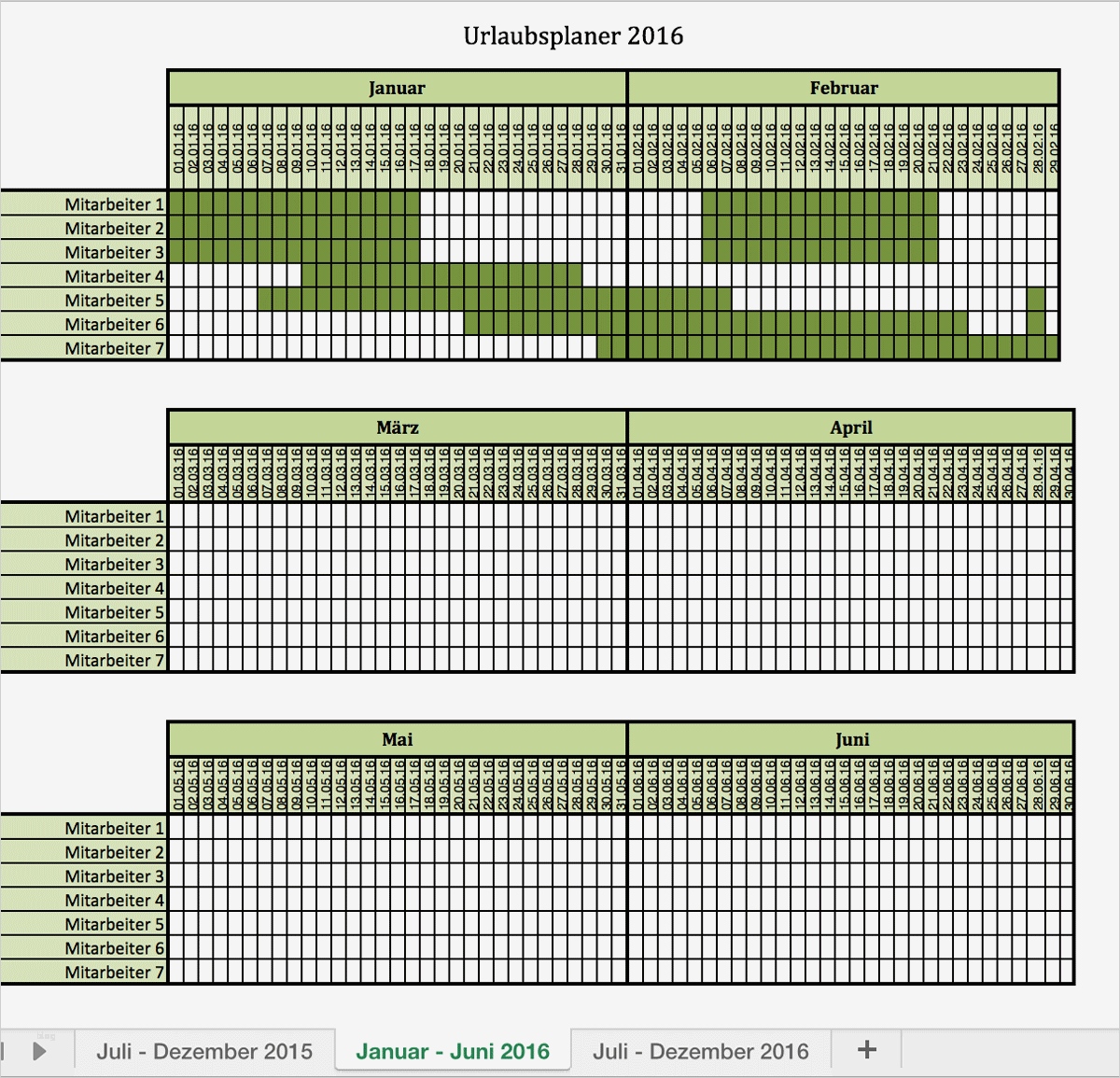 Urlaubsplaner 2018 Excel Vorlage Kostenlos Inspiration Urlaubsplaner 2016