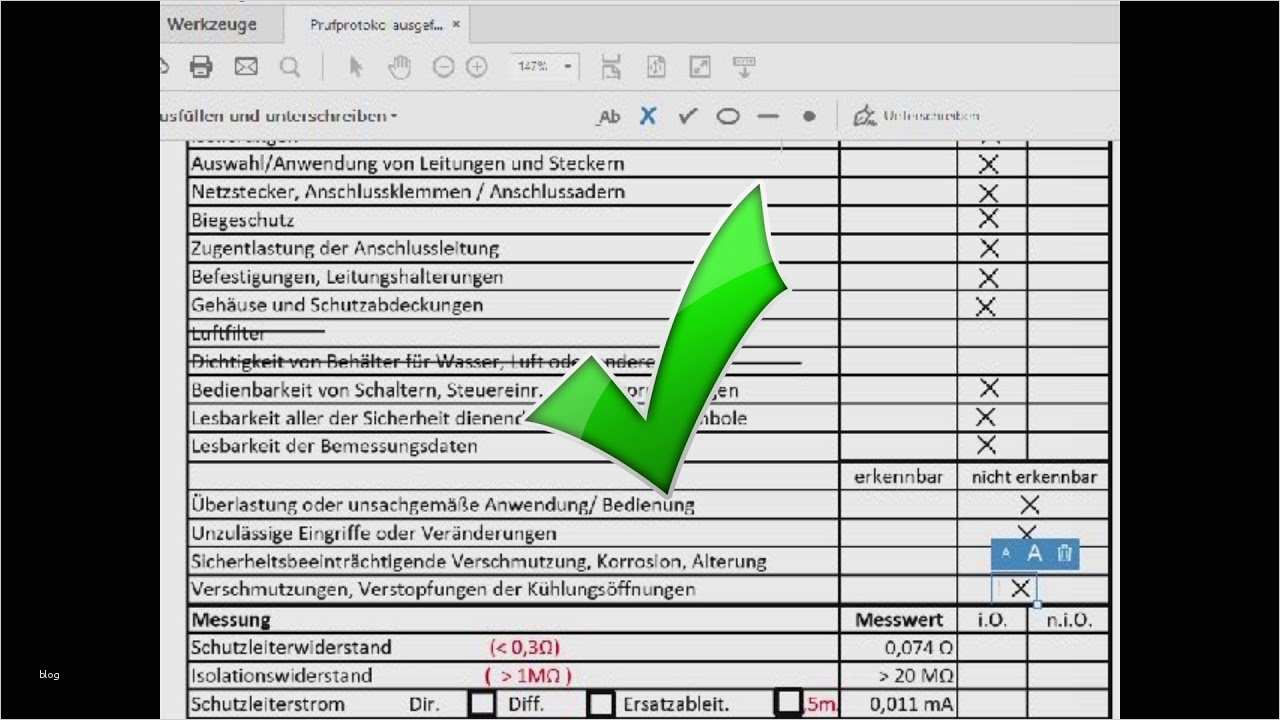 Vde 0701 Prüfprotokoll Vorlage Wunderbar Prüfen Elektrischer Geräte Prüfprotokoll 9 Nach Din Vde