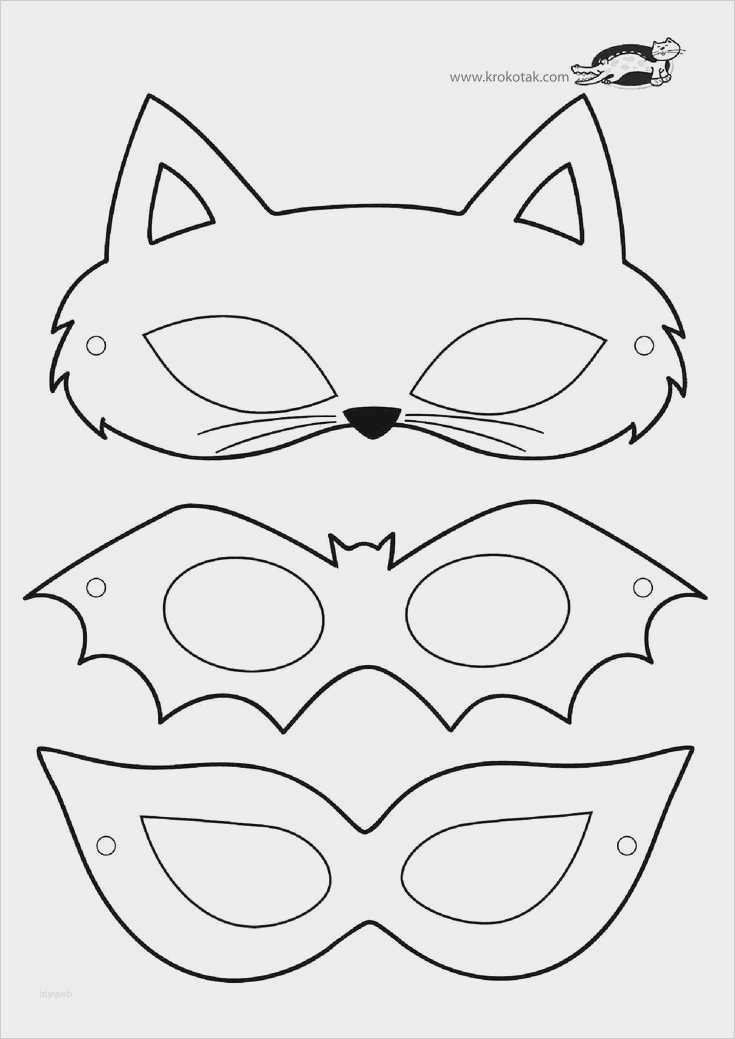 Venezianische Masken Basteln Vorlagen Großartig atemberaubend Huhn Maske Vorlage Bilder Entry Level