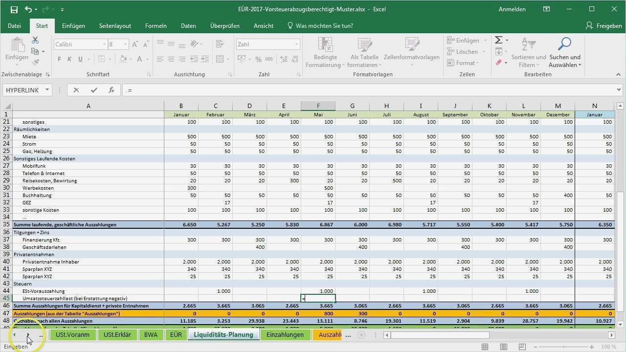 Verbandbuch Vorlage Excel Schönste Excel Vorlage EÜr Liquiditätsplan Integrieren