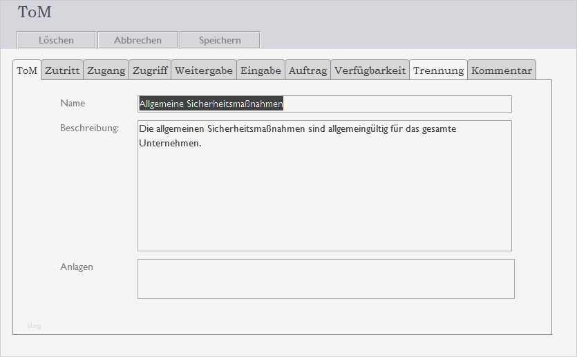 Verfahrensverzeichnis Vorlage Erstaunlich Dsbeasy Handbuch tom Datenschutz Mit Der Sicoda Gmbh
