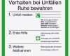 Verhalten Im Brandfall Vorlage Wunderbar Bei Einem Unfall Ffg
