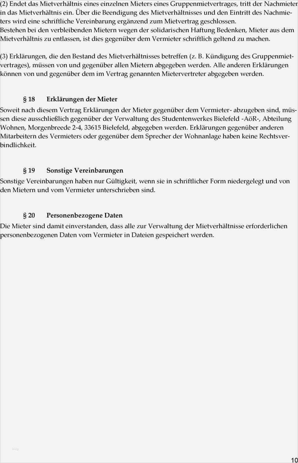 Vermieter Nebenkostenabrechnung Vorlage Wunderbar Großartig Vermieter Mieter Vereinbarung Vorlage