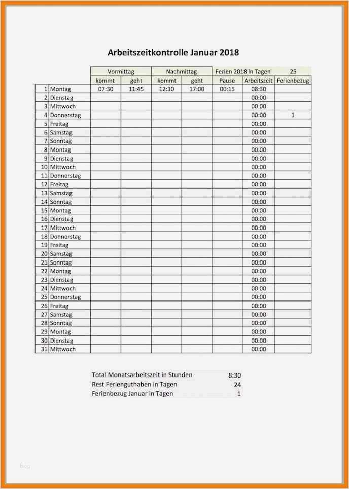 Verpflegungsmehraufwand Excel Vorlage Kostenlos Fabelhaft 15 Stundenzettel Excel Vorlage Kostenlos 2016