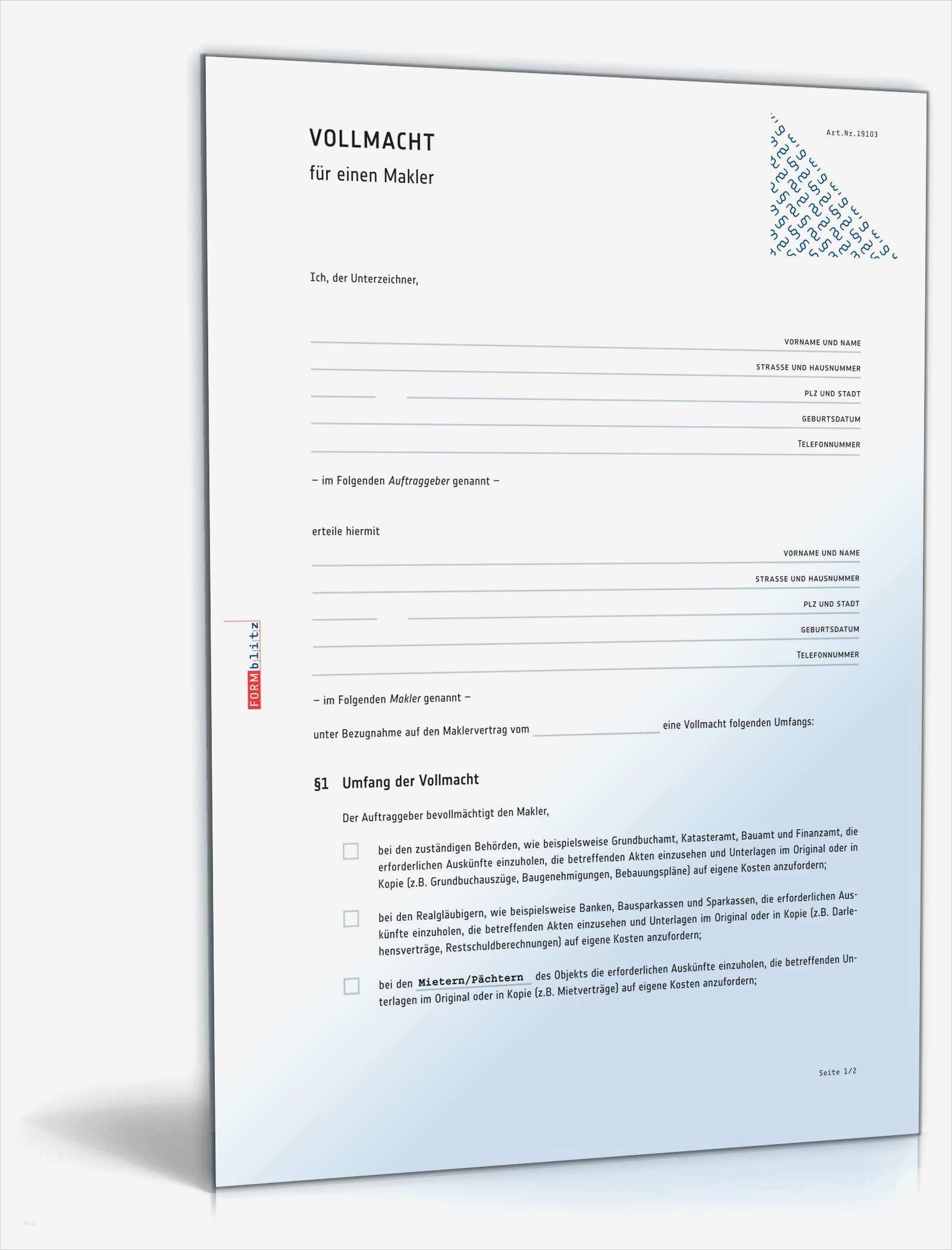 Vertretungsvollmacht Vorlage Beste Architekten Vollmacht Muster Bild Vergrern Vollmacht