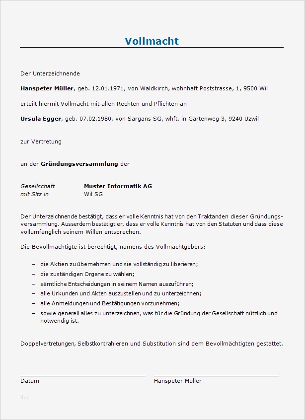 Vertretungsvollmacht Vorlage Fabelhaft Architekten Vollmacht Muster Bild Vergrern Vollmacht