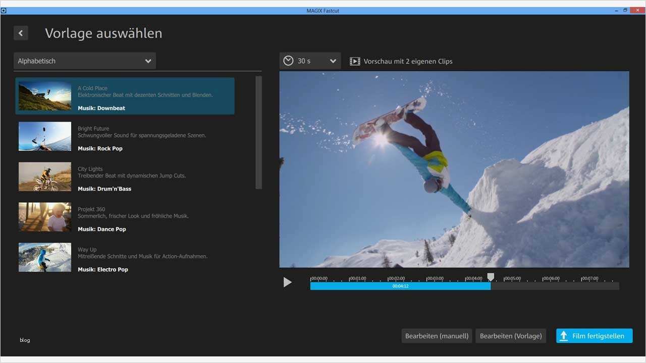 Video Vorlagen Magix Bewundernswert Magix Fastcut Automatischer Schnitt 2 0