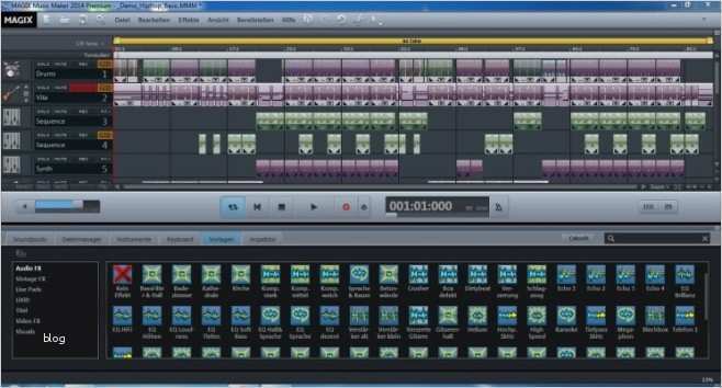 Video Vorlagen Magix Hübsch Magix Music Maker 2014 Premium Ein Blick In Audio