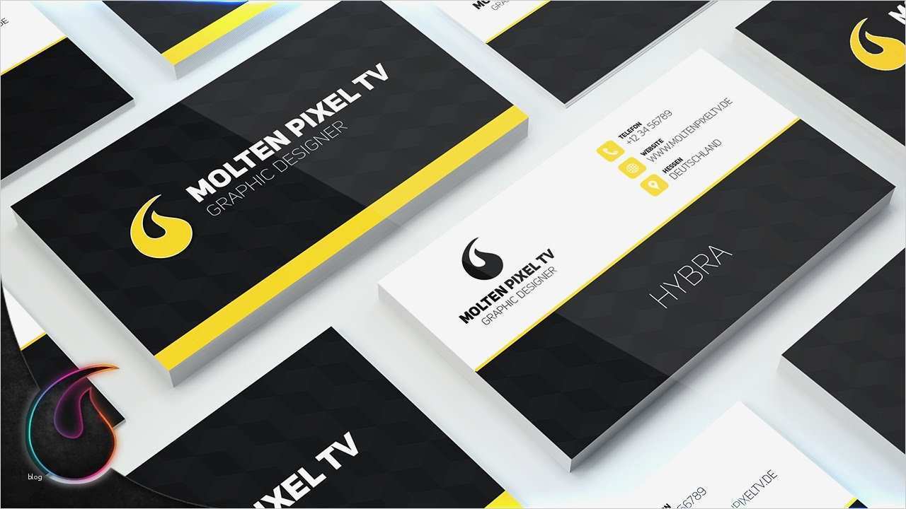 Visitenkarte Vorlage Photoshop Genial Visitenkarte Erstellen Shop Tutorial