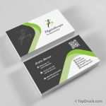 Visitenkarten Design Vorlagen Genial Physiotherapie Visitenkarten Design topdruck