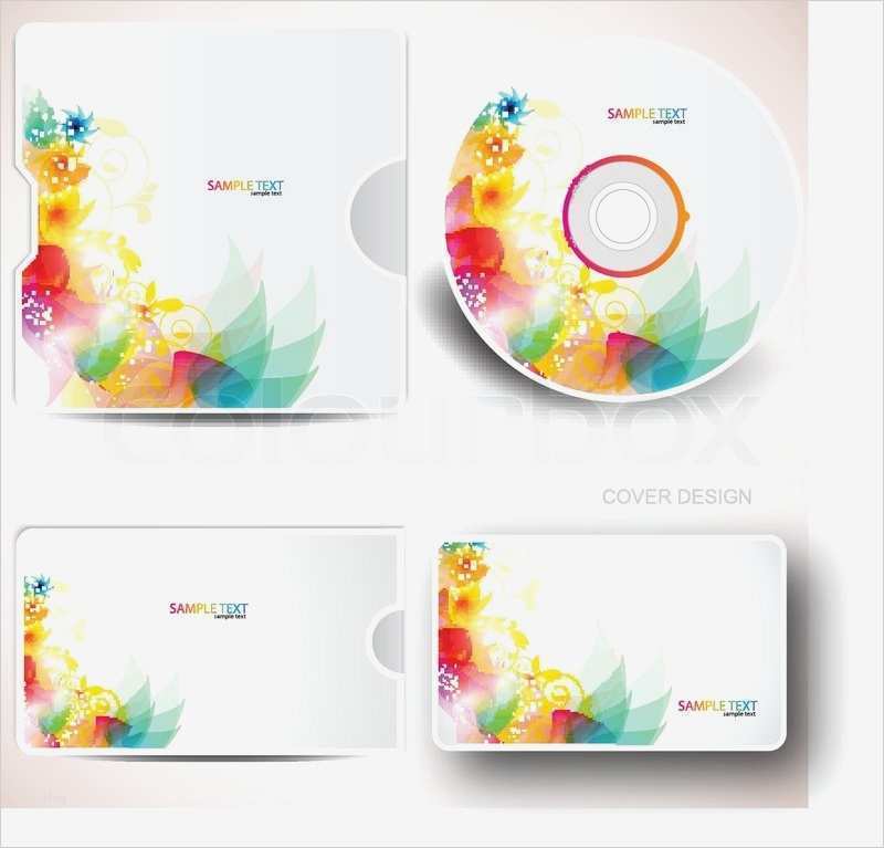 Visitenkarten Design Vorlagen Kostenlos Beste Cover Design Vorlage Auf Der Festplatte Und Visitenkarte
