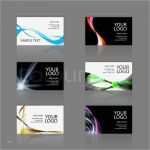 Visitenkarten Design Vorlagen Kostenlos Download Elegant Ein sortiment Von 6 Moderne Visitenkarten Vorlagen