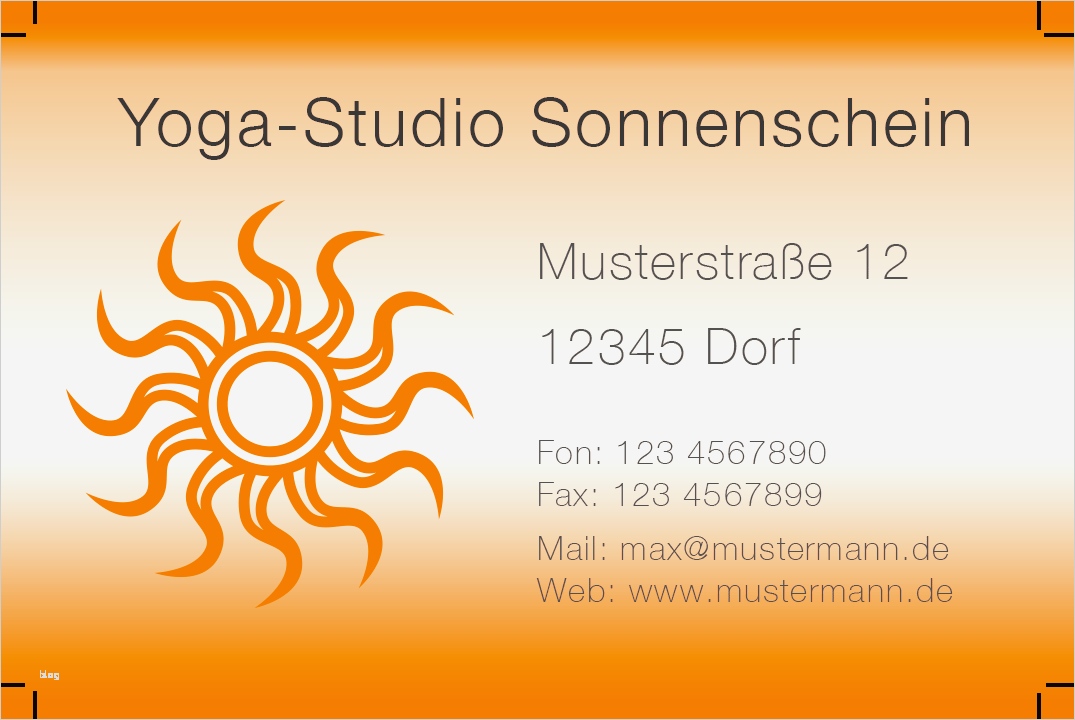 Visitenkarten Vorlagen Download Wunderbar software