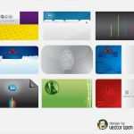 Visitenkarten Vorlagen Gratis Download Cool Visitenkarten Vorlagen Pack Kostenlose Vektor Kunst