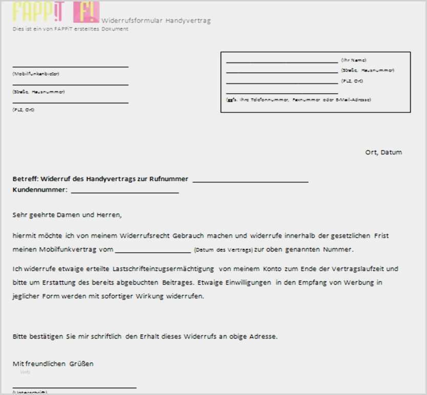 Vodafone Beschwerde Vorlage Gut 15 Vodafone Festnetz R Ndigung Muster