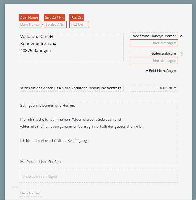 Vodafone Vertrag In Callya Umwandeln Vorlage Schön Vodafone Dsl Widerruf Vorlage Download Chip