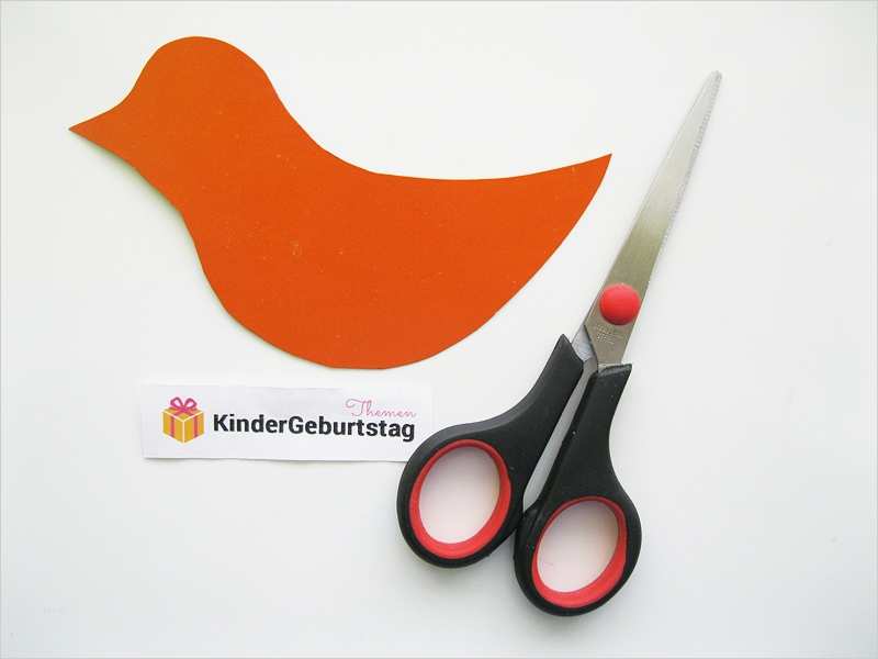 Vogel Basteln Vorlage Süß Vogel Basteln Aus Papier Einfache Anleitung Und Vorlage