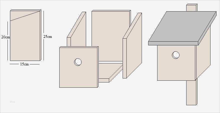 Vogelhaus Basteln Vorlagen Best Of Vogelhaus Selber Bauen Aus Holz Bauen