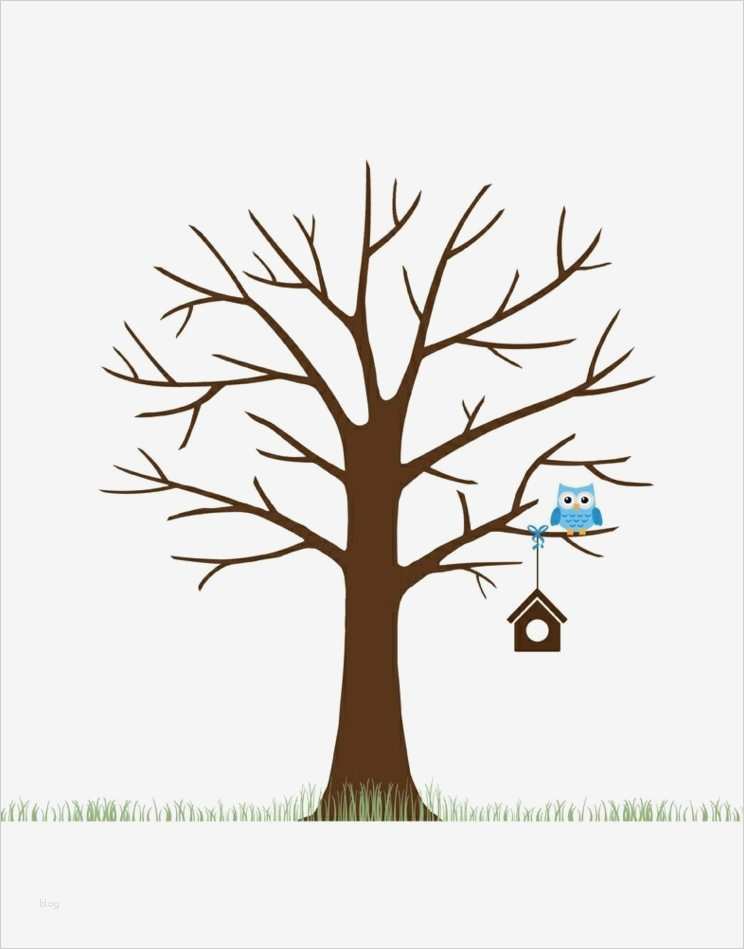 Vogelhaus Basteln Vorlagen Genial Fingerabdruck Baum Vorlage & andere Motive Kostenlos Zum