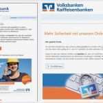 Volksbank Online Banking Vorlagen Löschen Elegant Volksbank Spam Aktuell Diese Phishing Mail Sind Im Umlauf