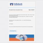 Volksbank Online Banking Vorlagen Löschen Großartig Volksbank Spam Aktuell Diese Phishing Mail Sind Im Umlauf