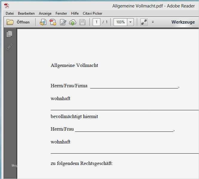 Vollmacht Kfz Abmeldung Vorlage Beste Vollmacht Pdf Vorlage Download Chip