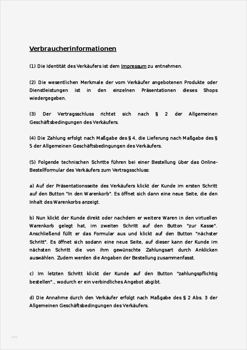 Vorlage Agb Onlineshop Elegant Agb Line Shop B2c Als Muster Zum Download