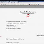 Vorlage änderung Bankverbindung Word Beste Brief Schreiben Mit Word – Kostenlose Vorlage Runterladen