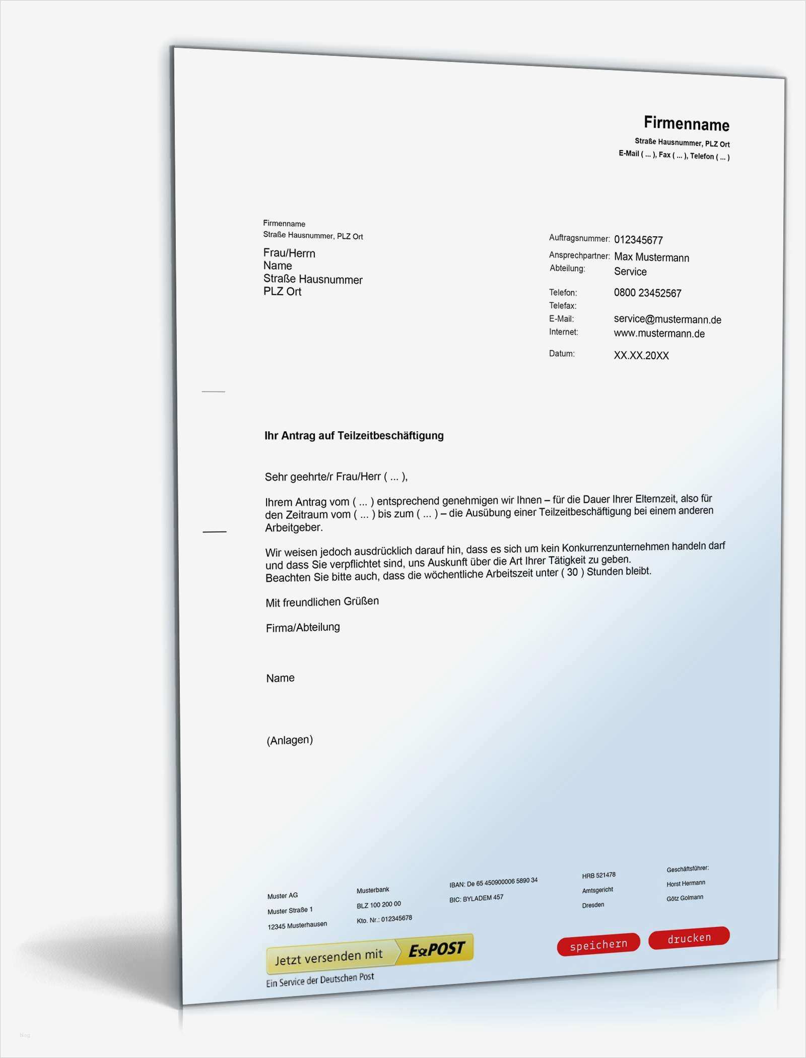 Vorlage Arbeitgeber Elternzeit Bewundernswert Antrag Auf Teilzeitarbeit Vorlage Teilzeit Antrag Auf