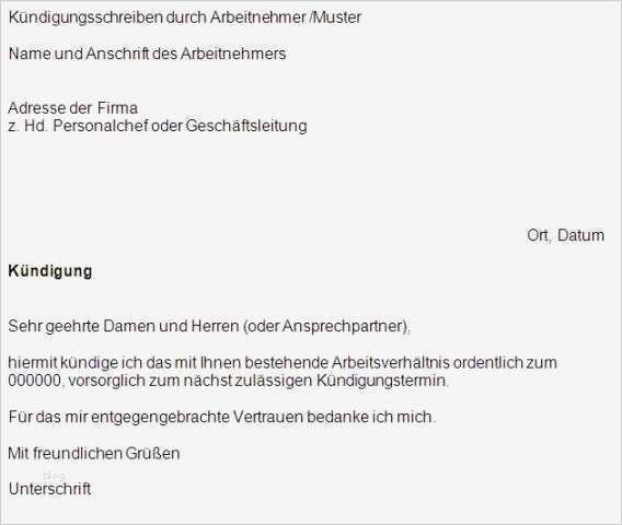 Vorlage Arbeitsvertrag Bewundernswert Arbeitsvertrag Kündigen Vorlage – Kostenlos Vorlagen