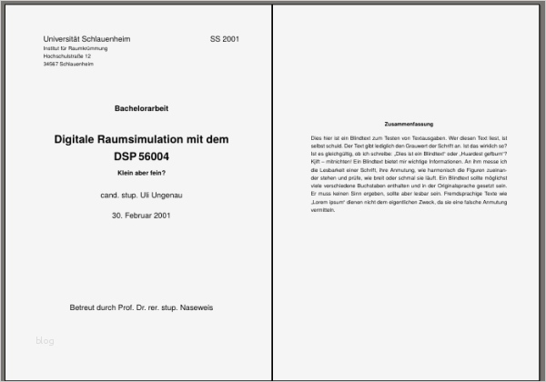 Vorlage Bachelorarbeit Schön Wie Kann Ich Folgende Einstellungen In Meiner Präambel Für