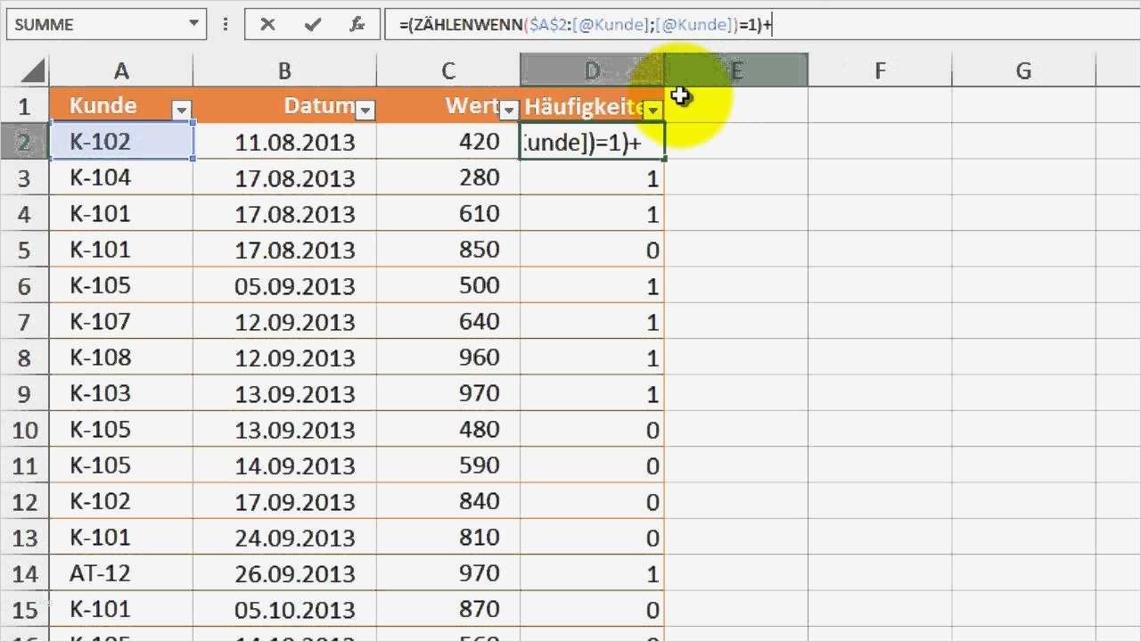 Vorlage Berechnung 1 Regelung Unternehmer Genial Excel 354 Listen Für Ein Und Mehrfach Vorkommende