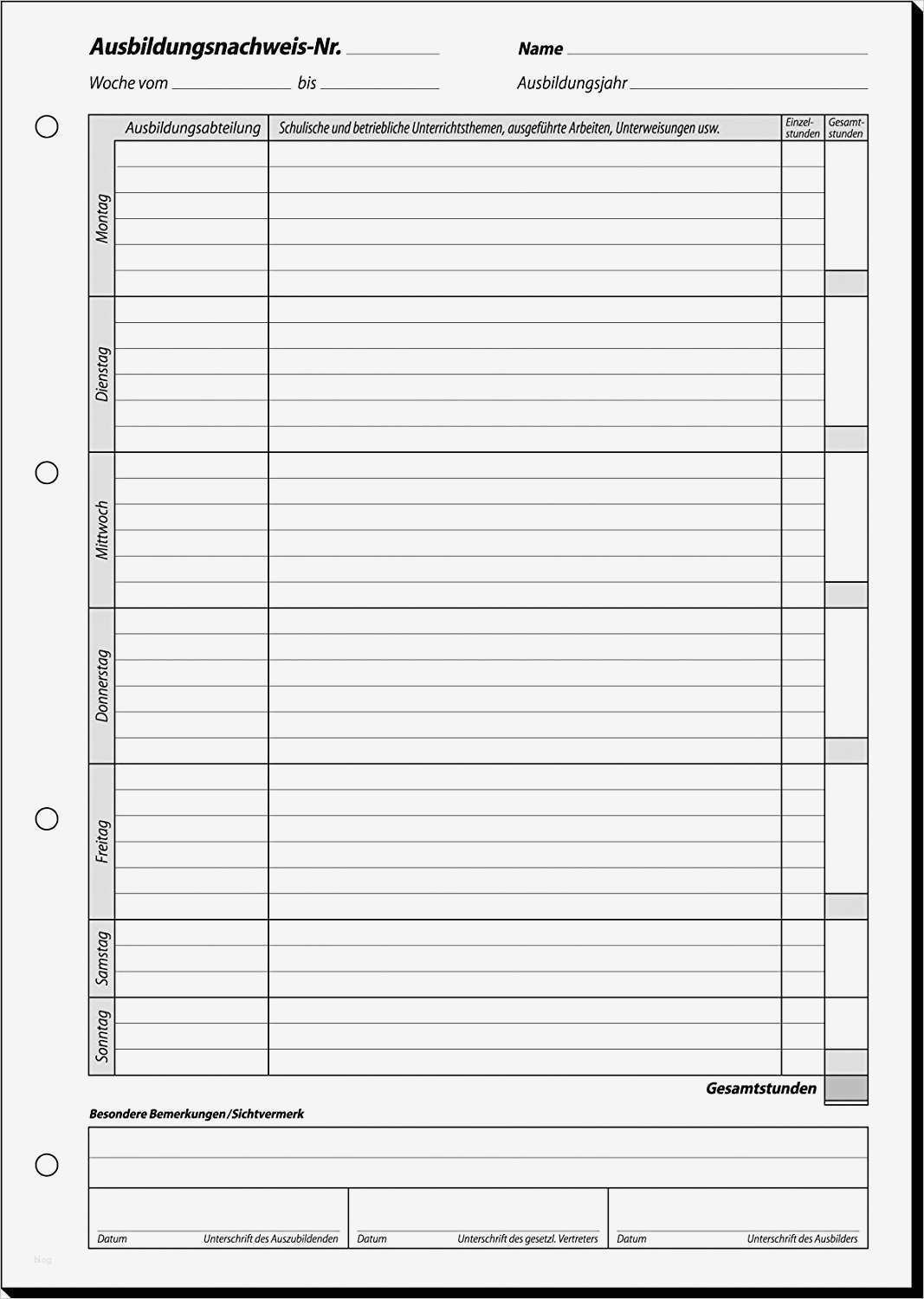 Vorlage Berichtsheft Angenehm Berichtsheft Vorlage Download Kostenlos Deckblatt – Xua