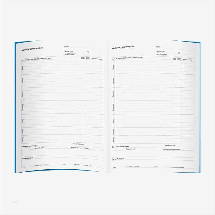 Vorlage Berichtsheft Erstaunlich Herlitz Berichtsheft F Berufsausbildung