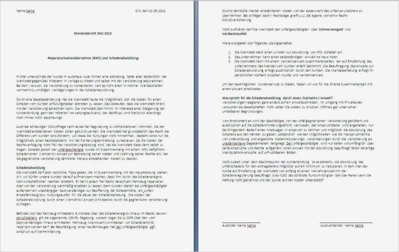 Vorlage Berichtsheft Genial 28 Fertige Monatsberichte Automobilkaufmann Frau