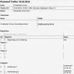 Vorlage Besprechungsprotokoll Schön Besprechungsprotokoll Zweck Aufbau Und Anwendung Im