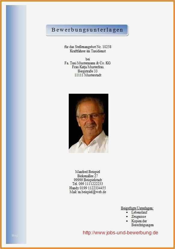 Vorlage Bewerbung Ausbildung Erstaunlich 5 Bewerbung Deckblatt Vorlage Kostenlos