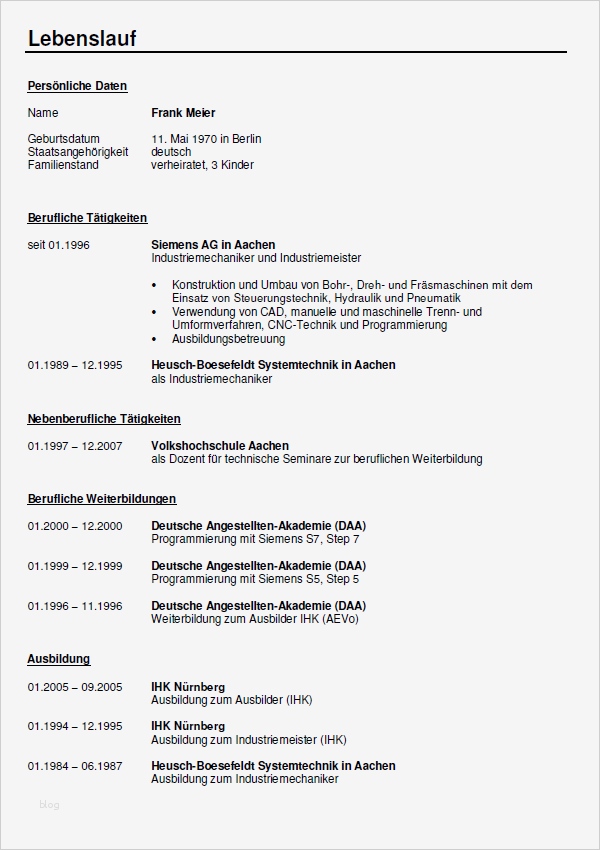 Vorlage Bewerbung Ausbildung Industriemechaniker Luxus Bewerbung Ausbilder Für Industriemechaniker Trainee