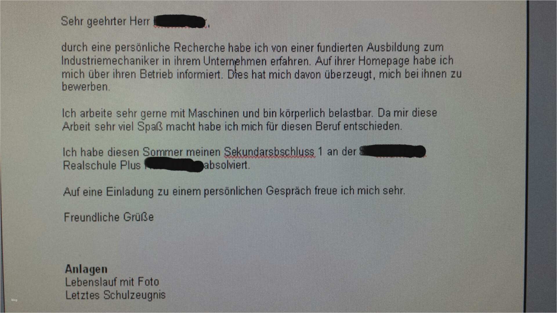 Vorlage Bewerbung Ausbildung Industriemechaniker Wunderbar Kann Ich Se Bewerbung so Wie Sie ist Wegschicken