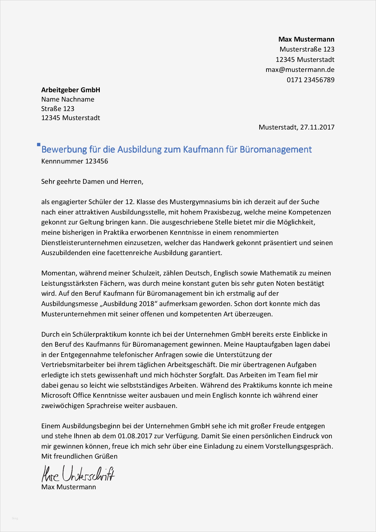 Vorlage Bewerbung Kauffrau Für Bürokommunikation Fabelhaft Kaufmann Kauffrau Für Büromanagement Bewerbung