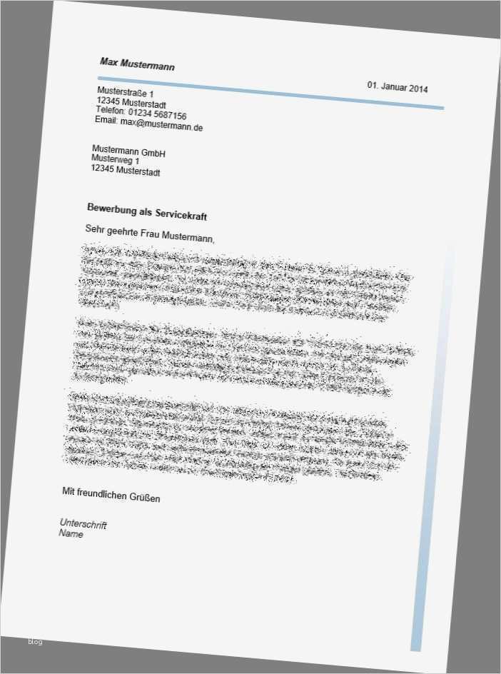 Vorlage Bewerbung Servicekraft Angenehm Bewerbung Als Servicekraft