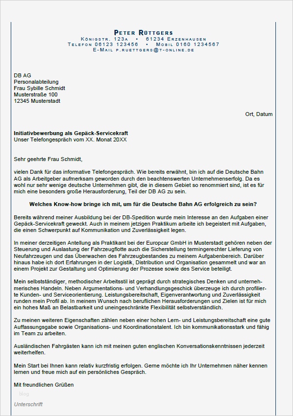 Vorlage Bewerbung Servicekraft Hübsch Bewerbung Gepäck Servicekraft Berufseinsteiger