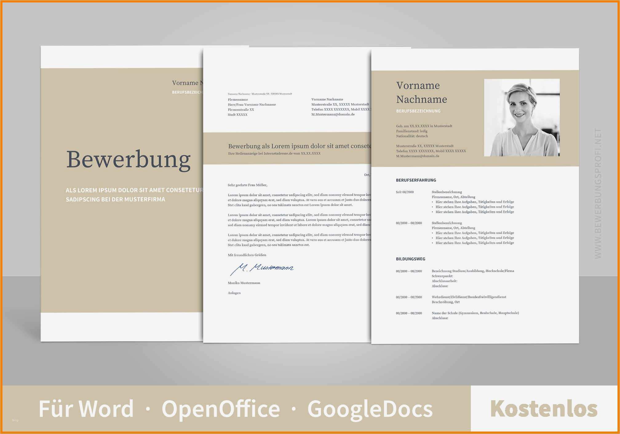 Vorlage Bewerbung Word Beste 15 Design Vorlage Word